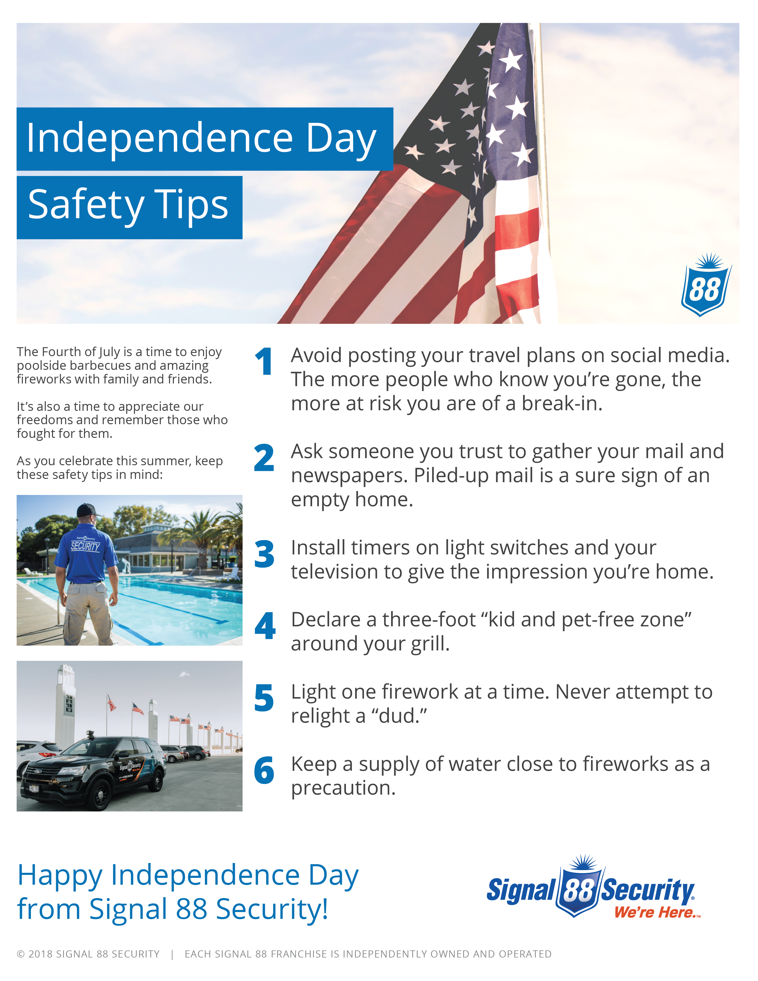 Security 101 4th of July Safety Tips